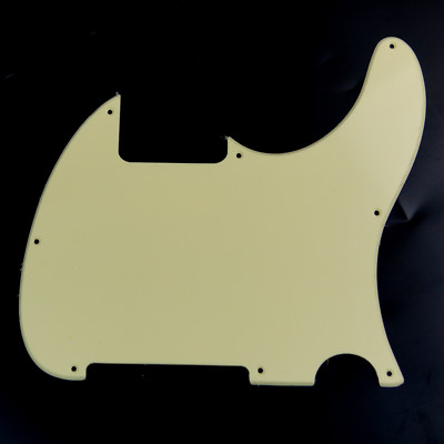 Replacement Guitar Pickguard For G&L ASAT Classic Solamente Esquire ,1ply Cream