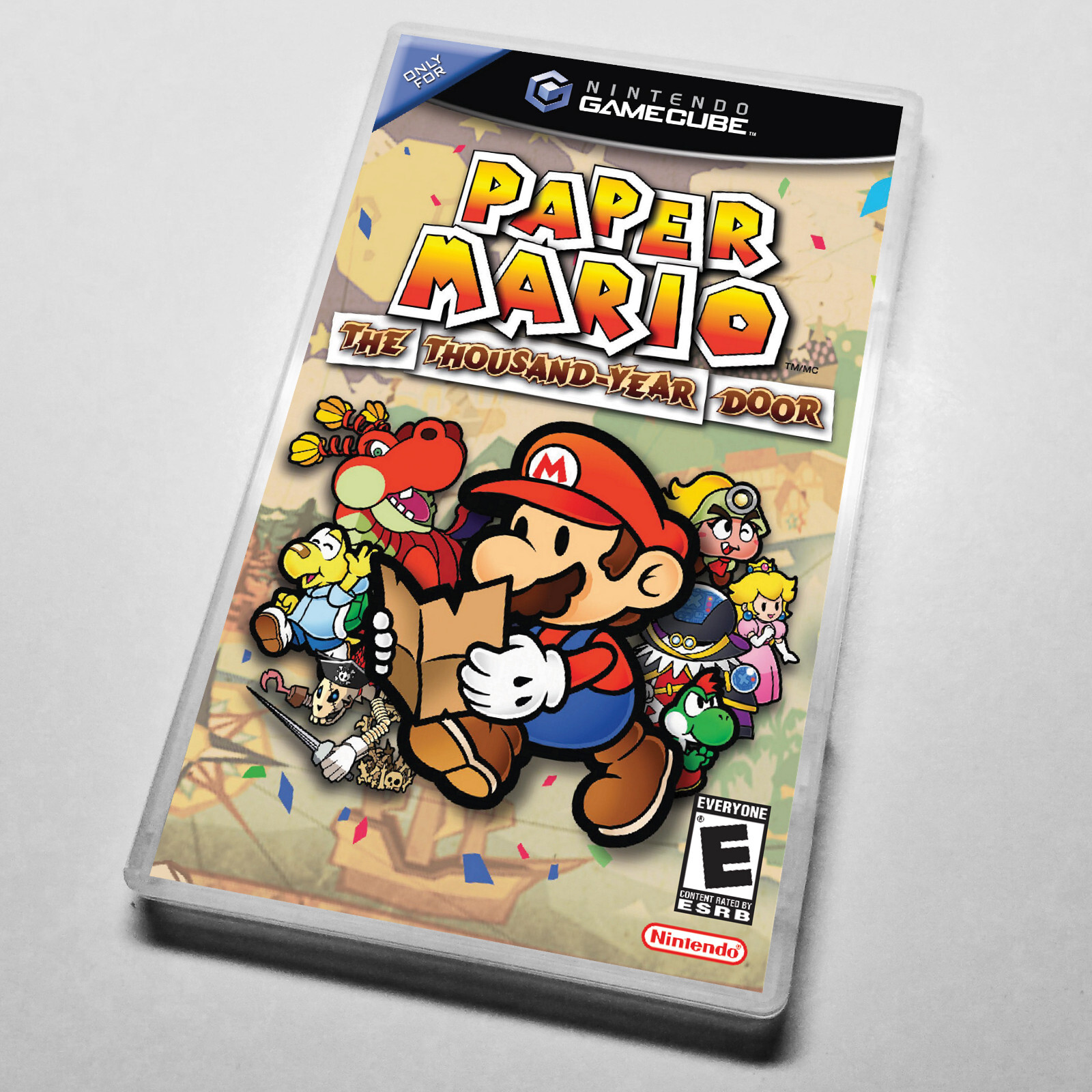 ペーパーマリオ Paper Mario thousand year door gc_paper_mario_thousand_year_d