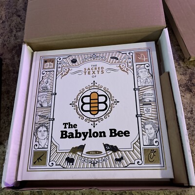 The Sacred Texts of the Babylon Bee Volume 1 Hardcover Book Adam Ford