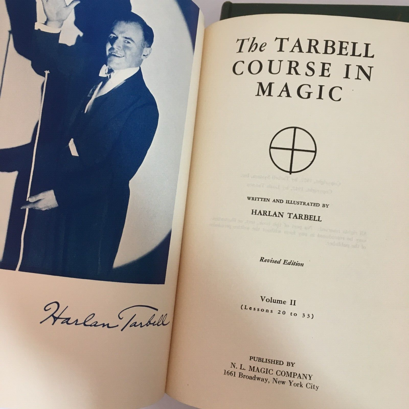 Magician Course Harlan Tarbell 3 Vols: 2 , 4 & 6. Hardcover