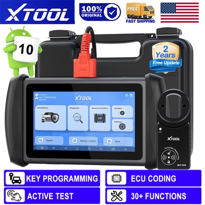 2024 Newest XTOOL IK618 V2.0 OBD2 Automotive Bidirectional Scanner With KC100