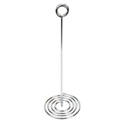 American Metalcraft NSC12 12 in Swirl Base Chrome Number Stand