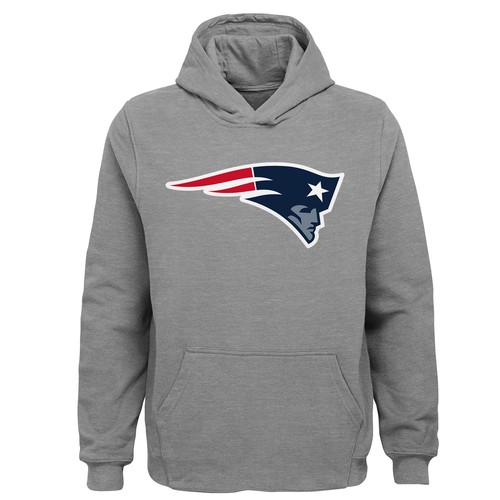 Outerstuff Youth New England Patriots NFL Primary Logo Флисовая толстовка, маленький (8)