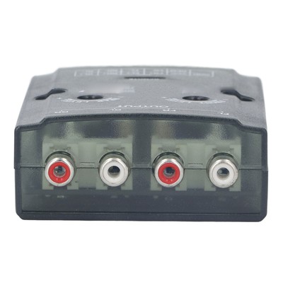 Car Auto 4 Channel Stereo Speak Delay Signal High To Low Converter 12V Amplifier