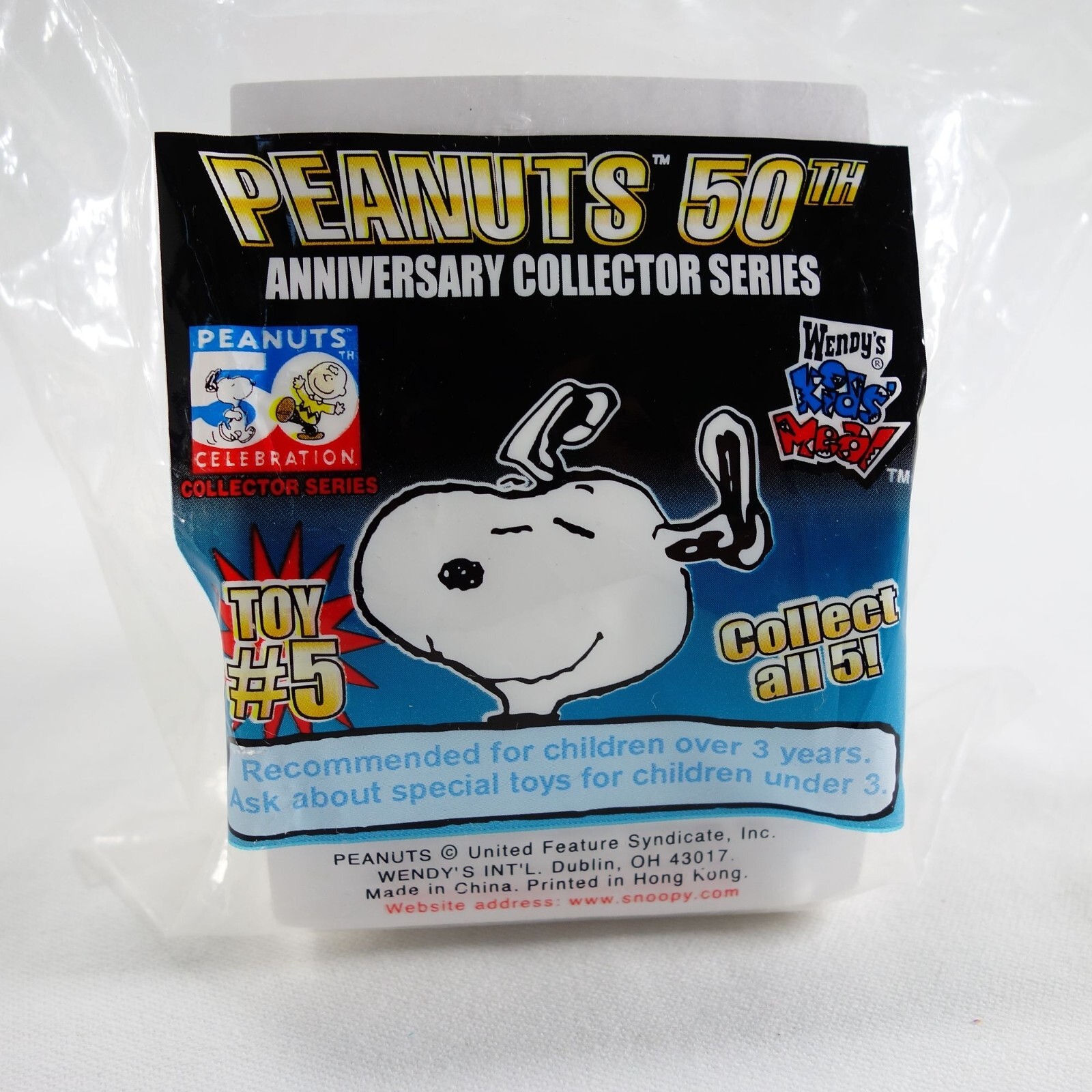 PEANUTS 50th Anniversary フィギュア 5個セット PEANUTS 50th Anniversary フィギュア 5個セット