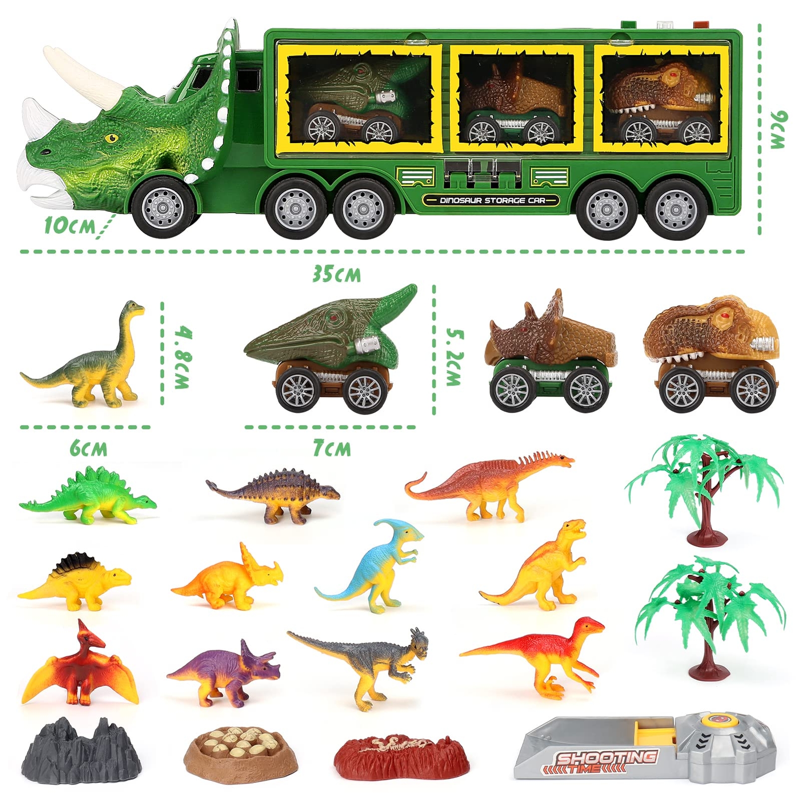Dinosaurier-Dartscheibe Für Kinder – Mit 12 Bällen & Bögen, Faltbar, Für Drinnen & Draußen