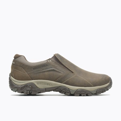 Merrell Men Moab Adventure Moc Boulder 15 M Мокасины Обувь Кожа, Сетка