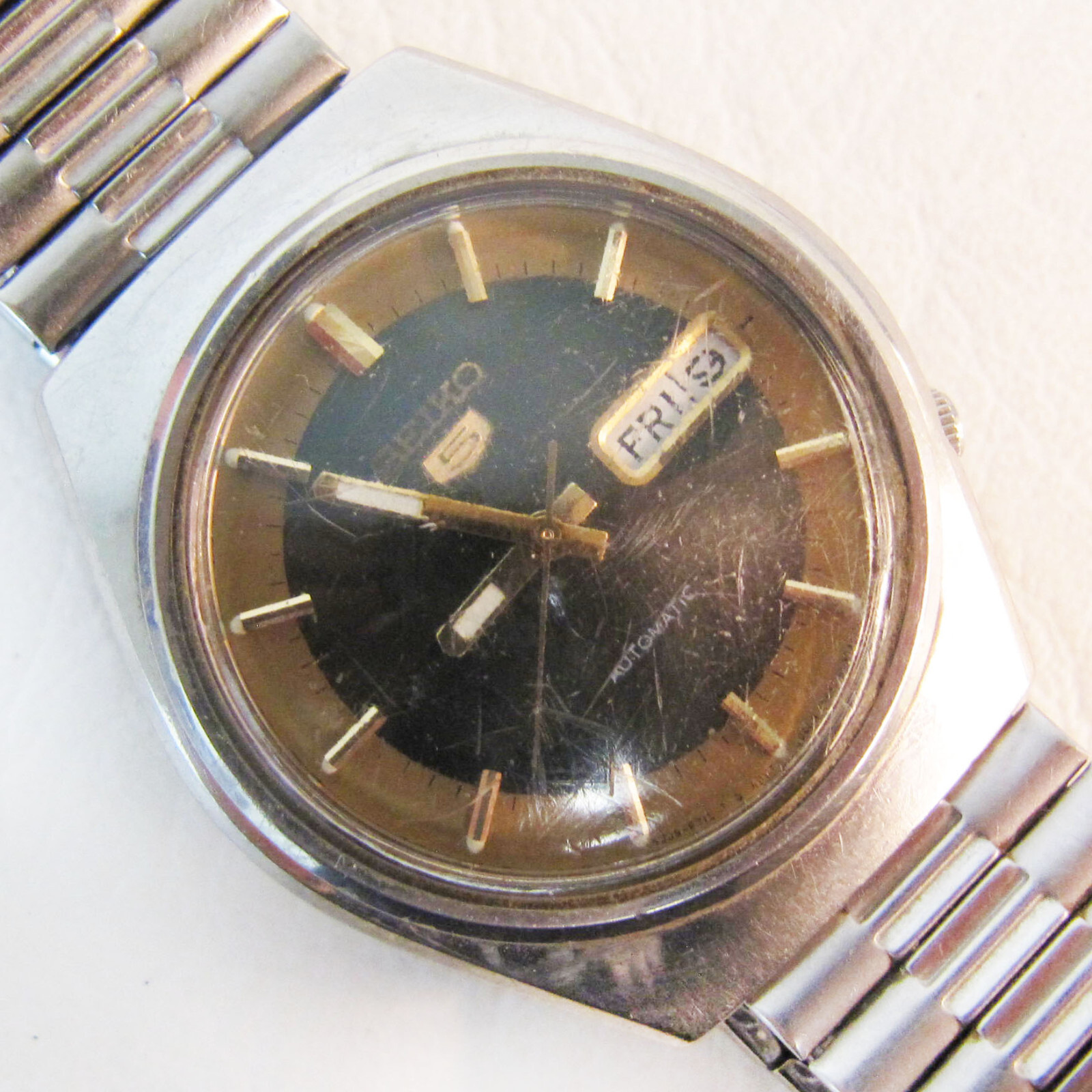 Vintage Mens Seiko 5 Day/Date Wristwatch 6309 8500 | eBay Vintage Mens Seiko 5 Day/Date Wristwatch 6309 8500 | eBay