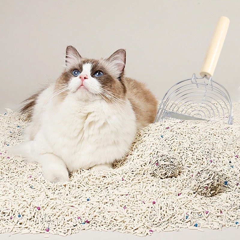 Cat Litter Scooper Holes Shovel Sand Hanging Hole Pet Cat Litter Tray Beach Shov