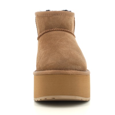 Pre-owned Emu Australia A24us Women Ankle Boots W13082-coriander Stinger Micro Flatform