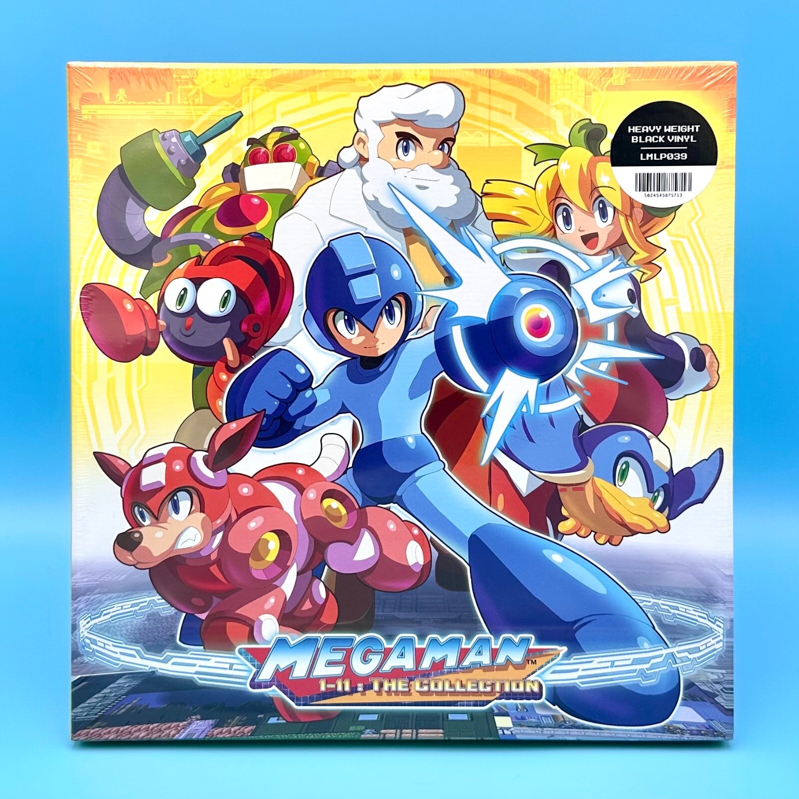 Mega Man 1-11: The Collection Vinyl Soundtrack Black Record
