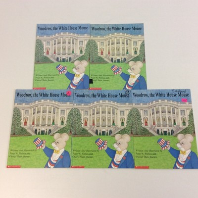 Woodrow White House Mouse Barnes Teacher Guided 1st 2nd Grade 5 Picture Book Lot