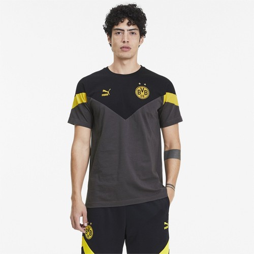 

[756721-02] Мужская футболка Puma BVB Iconic MCS, Серый