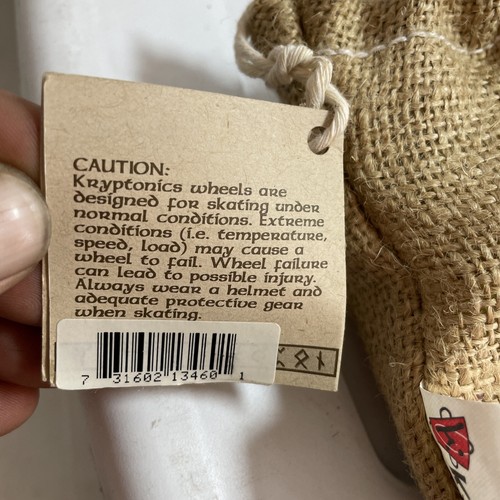 Kryptonics LOGIA Aggressive 4-pack 47mm 50R Skater Freestyle Inline Wheels NEW