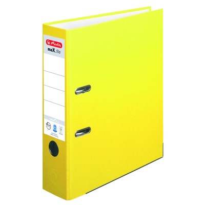 Ordner A4 maX. File Nature Plus 8 cm Yellow