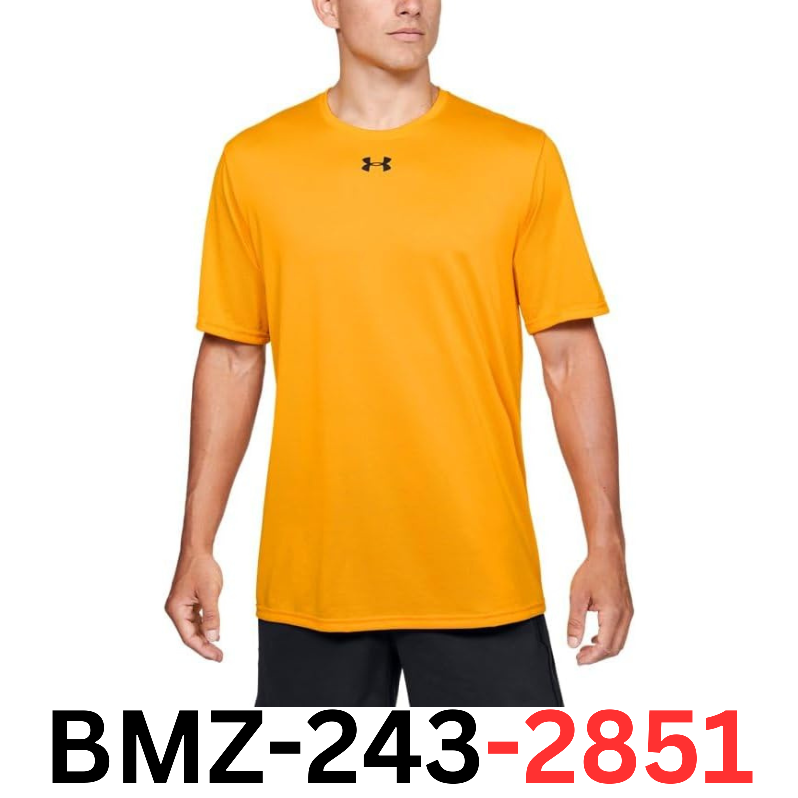 Under Armour Men's Locker 2.0 Shirt Large, Steeltown Gold-black, L