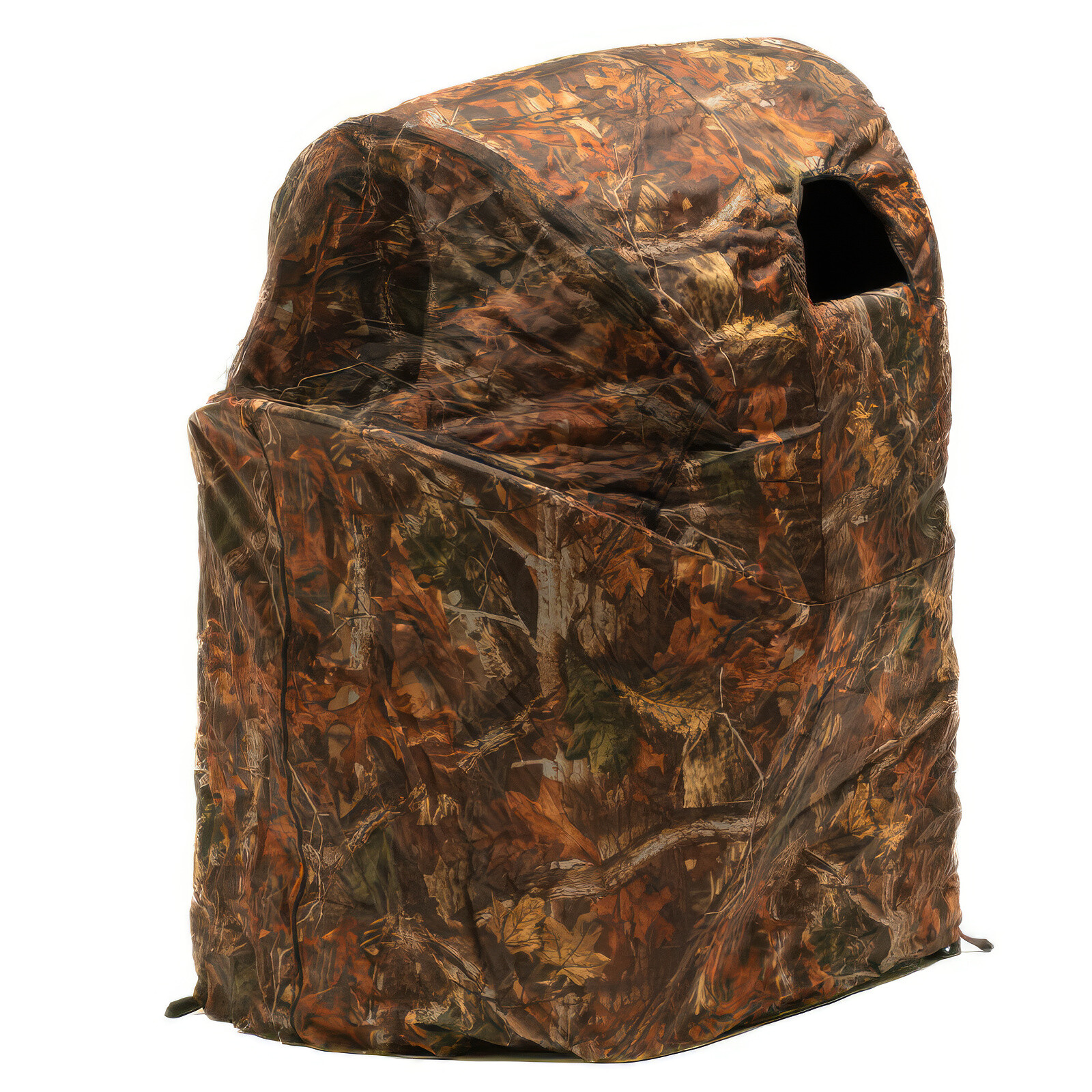 Stealth Gear Extreme One Tente d'Affût Camouflage a/ Shaise intégrée feuilles d'