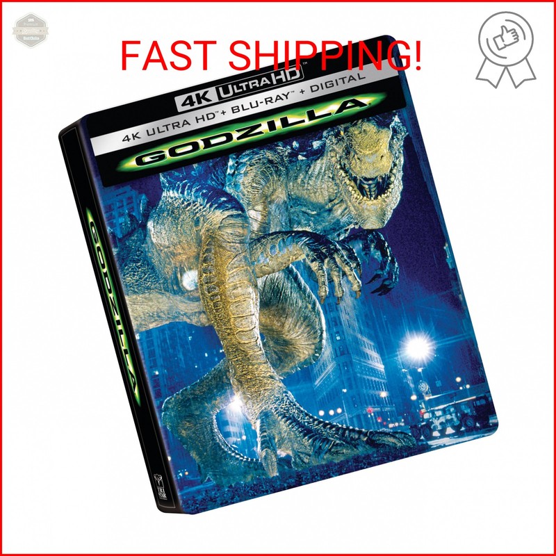 Godzilla (1998) 25th Anniversary 4K Ultra HD SteelBook - 4K + Blu