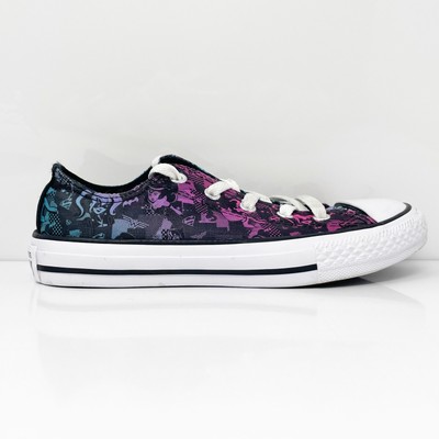 

Converse Girls Chuck Taylor All Star Low 662932C Черные повседневные кроссовки Sz 1, Черный, Chuck Taylor All Star Low