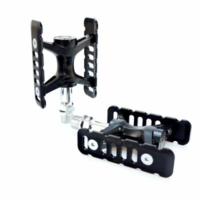 MKS Promenade 9/16'' Urban Classic Pedal for Road City Bike Black/ Titan / Copper