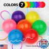 Empty Colored Round Capsules 2 inch 50 pcs Bulk 7 Colors Capsule for Gumball Machines Plastic Containers 50 mm