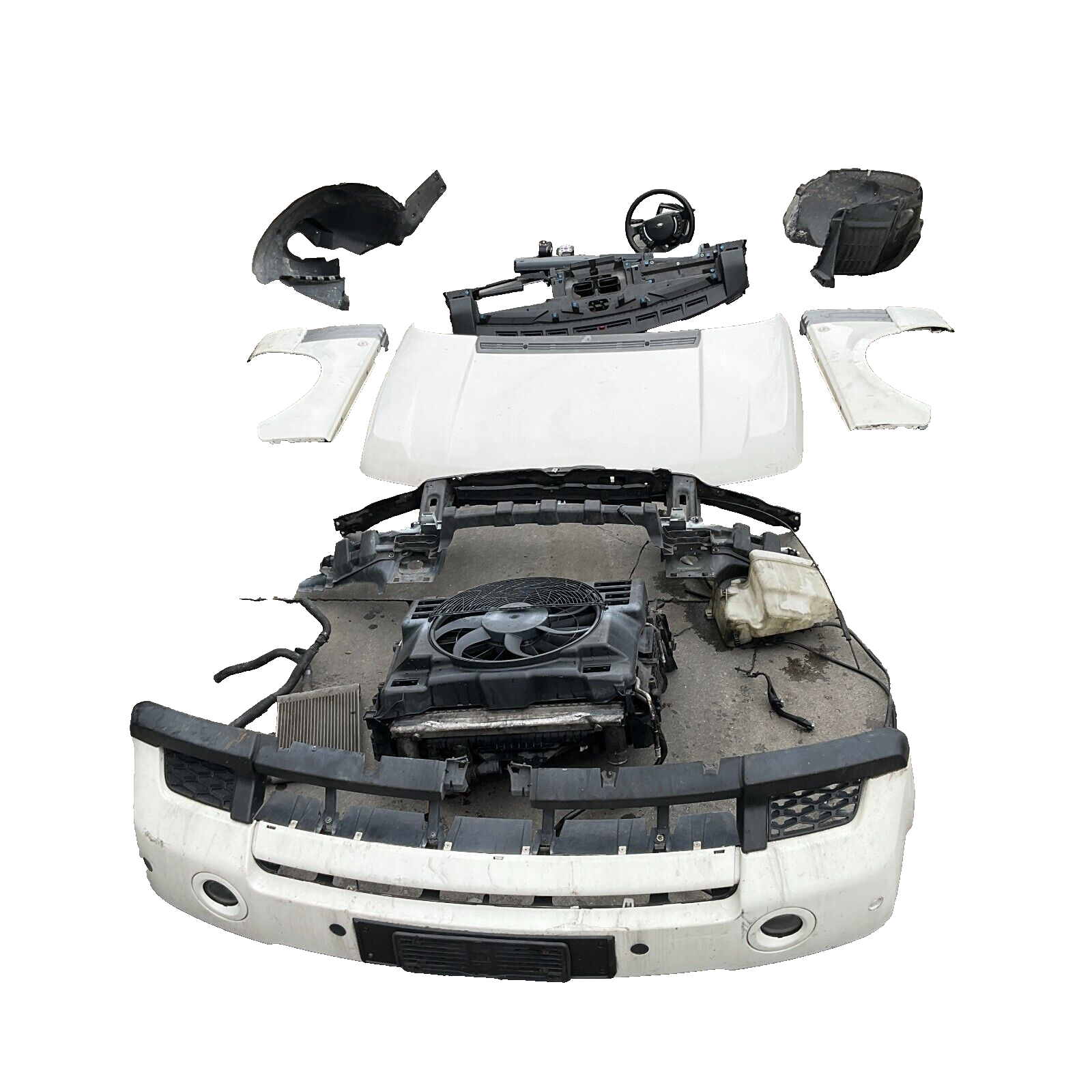musata completa + kit airbag anteriore per LAND ROVER RANGE ROVER VOGUE 2007 3.6