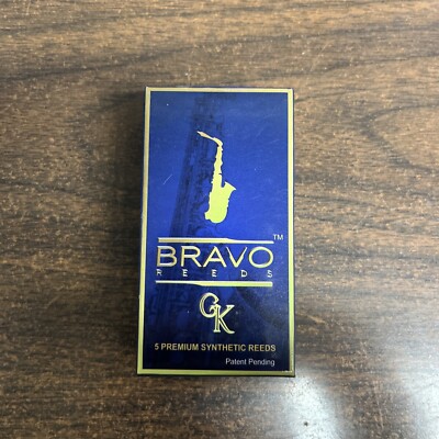 Alto Sax Reeds Synthetic Bravo #1.5 New Box of 5