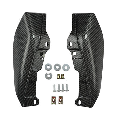 Carbon Fiber Surface Mid-Frame Air Deflector Fit For Harley Road Glide 2009-Up