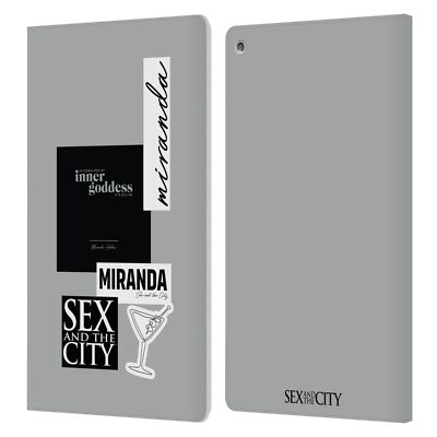 SEX AND THE CITY: TELEVISION SERIES CHARACTERS LEATHER BOOK CASE FOR AMAZON FIRE