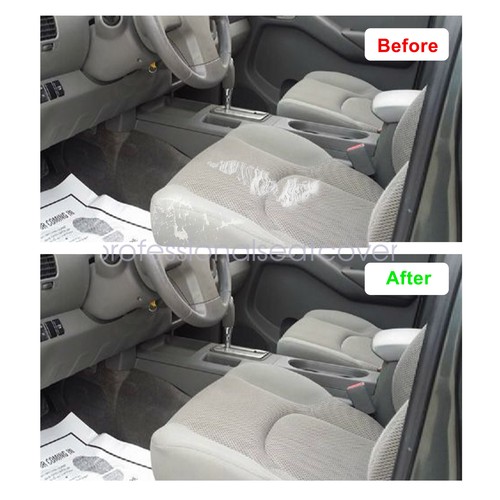 For 2005-2019 Nissan Frontier Driver Passenger Bottom Top Seat Cover Gray # W