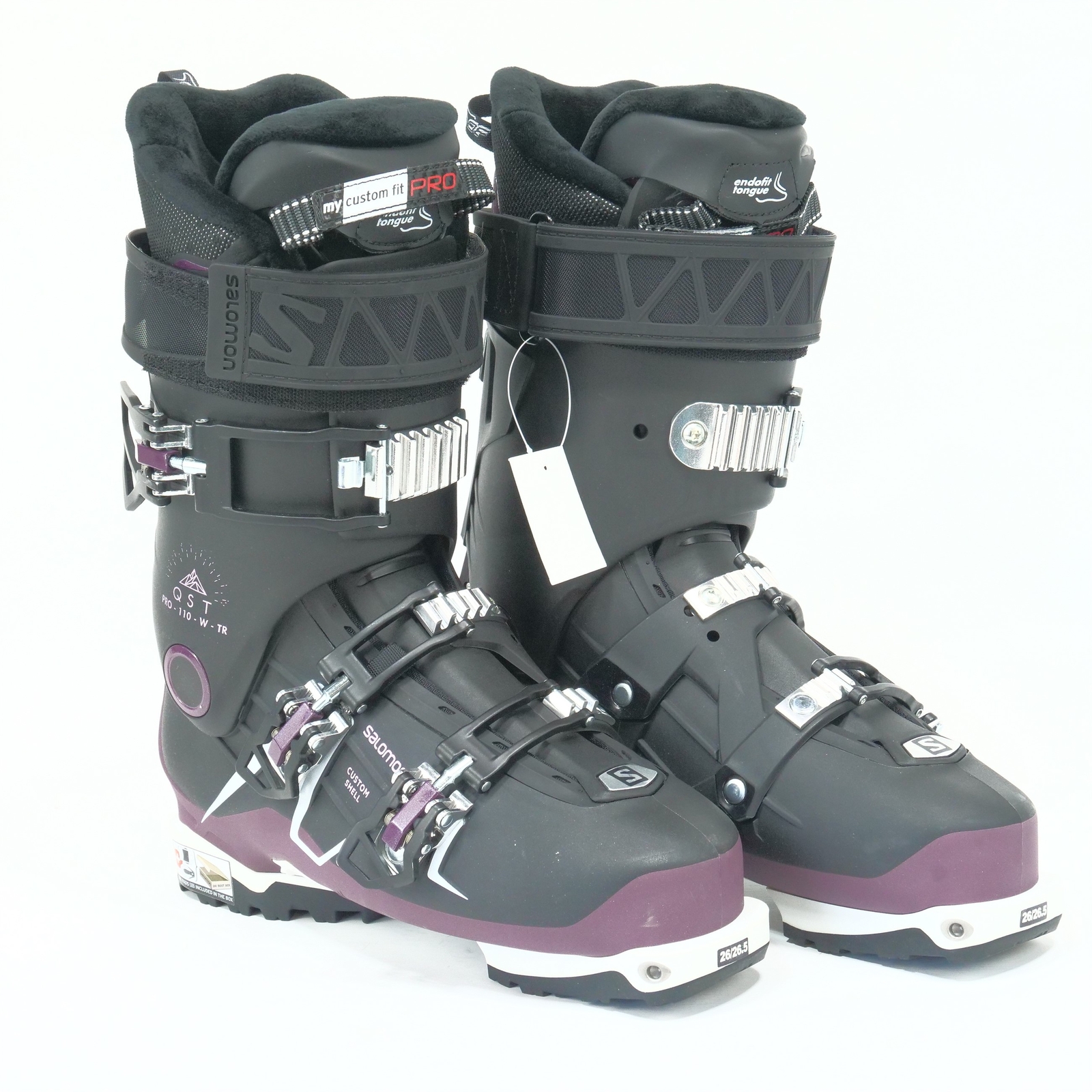 SALOMONスキーブーツ QST PRO 90 テックビンディング対応25.5 オンラインショップ】 SALOMONスキーブーツ テックビンディング