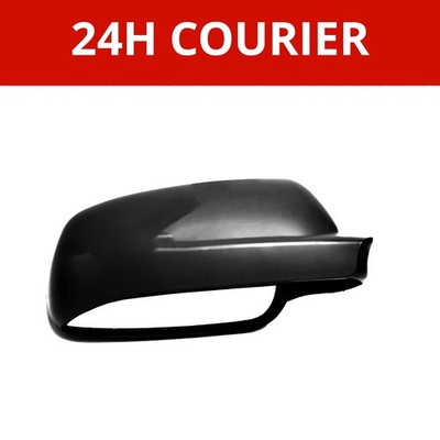Black Wing Door Mirror Cover Cap Case Right for Audi A8 1994-1999