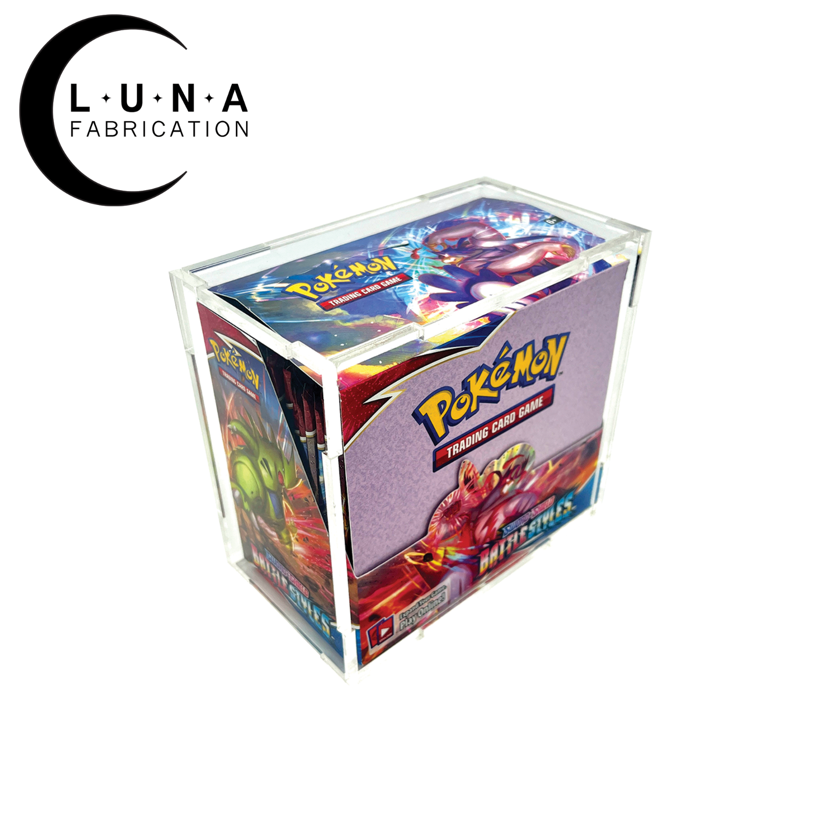 Acrylic Display case for Pokémon TCG Booster Box