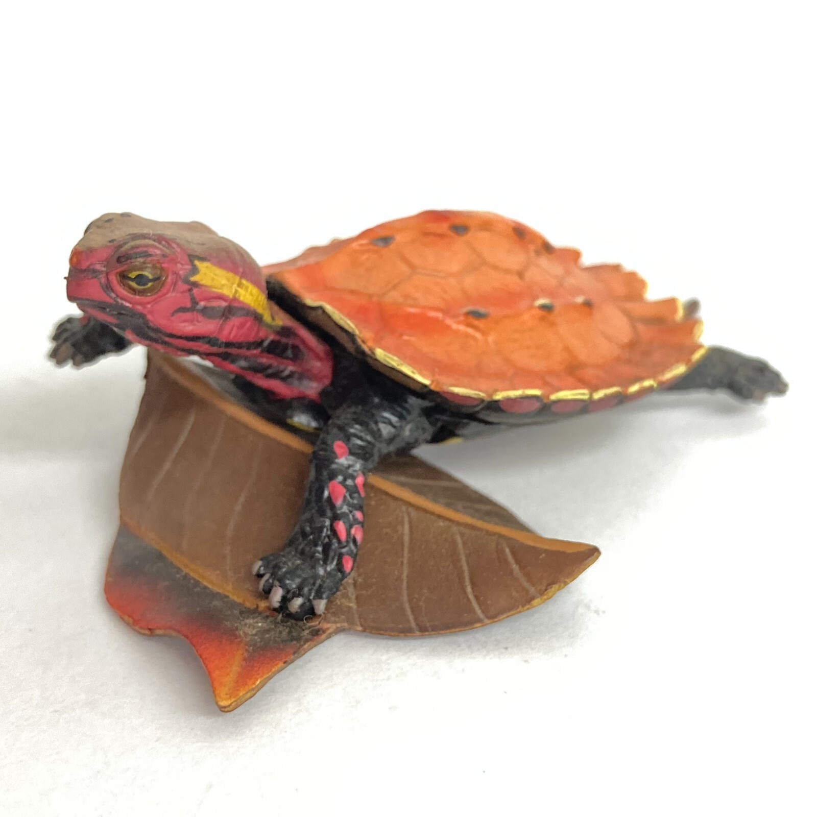 ナコルル 1/8 スケール ソフトビニールキット KAIYODO BE-PAL Mini Figure Okinawa Black-breasted Leaf Turtle