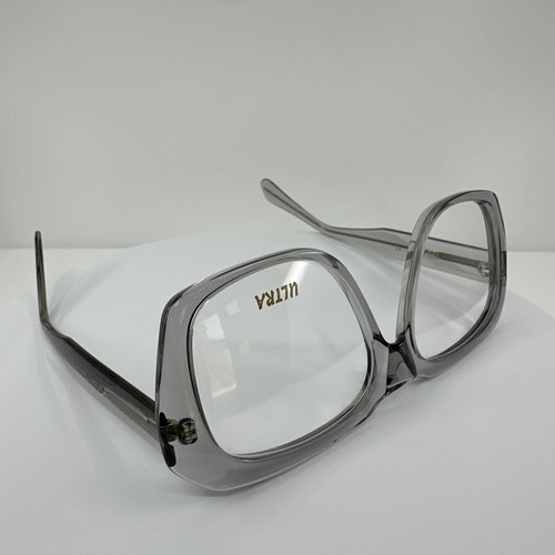 Pre-owned Goliath Ii Eyeglasses Ultra  2 C. Translucent Grey 62-20mm Holland In Clear Demo Lenses