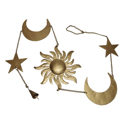 Lightweight Celestial Sun Moon Star Charms Wall Hanging Décor Christmas Gift