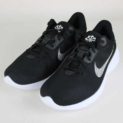 Nike Flex Experience Run 11 Women's Wide Shoes Black Dark Smoke Gray DH8254-001
