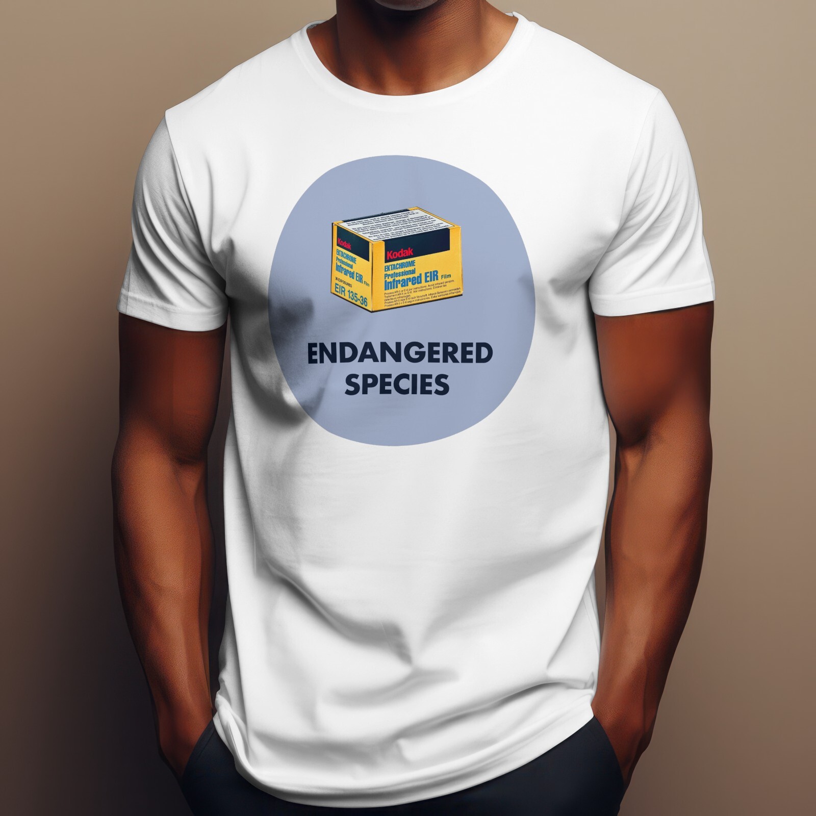 ★KODAK★ Breeze Light Color Film Aerocool Ringer T-shirt BL Kodak Apparel Unisex Aero Cool Big Wording Logo Short Sleeve