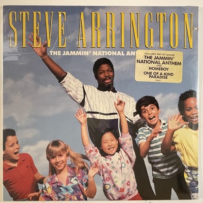 STEVE ARRINGTON Jammin National Anthem ATLANTIC Funk Boogie LP Original SEALED