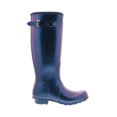 

Женские синие резиновые сапоги Hunter Original Tall WFT2027NEB-SBR 10, Синий, Hunter Original Tall Nebula Boot
