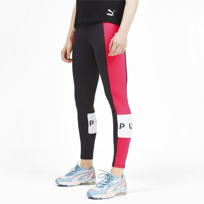 

Леггинсы Puma Womens XTG Black Color Block Fit Active Wear 595240-15, Черный