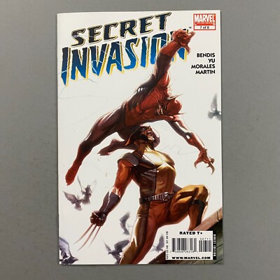 SECRET INVASION 7 GABRIELE DELL'OTTO COVER ART (2008, MARVEL COMICS)