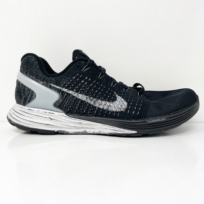 Кроссовки для бега Nike Womens Lunarglide 7 Flash 803567-001 черные, размер 9