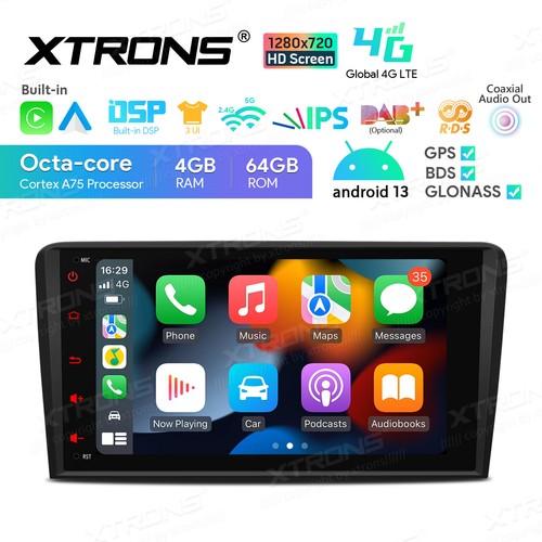 Android 14 Autoradio Für Audi A3/S3/RS3 – 9 Zoll Touchscreen, 4 GB RAM, 64 GB ROM, CarPlay & Android Auto