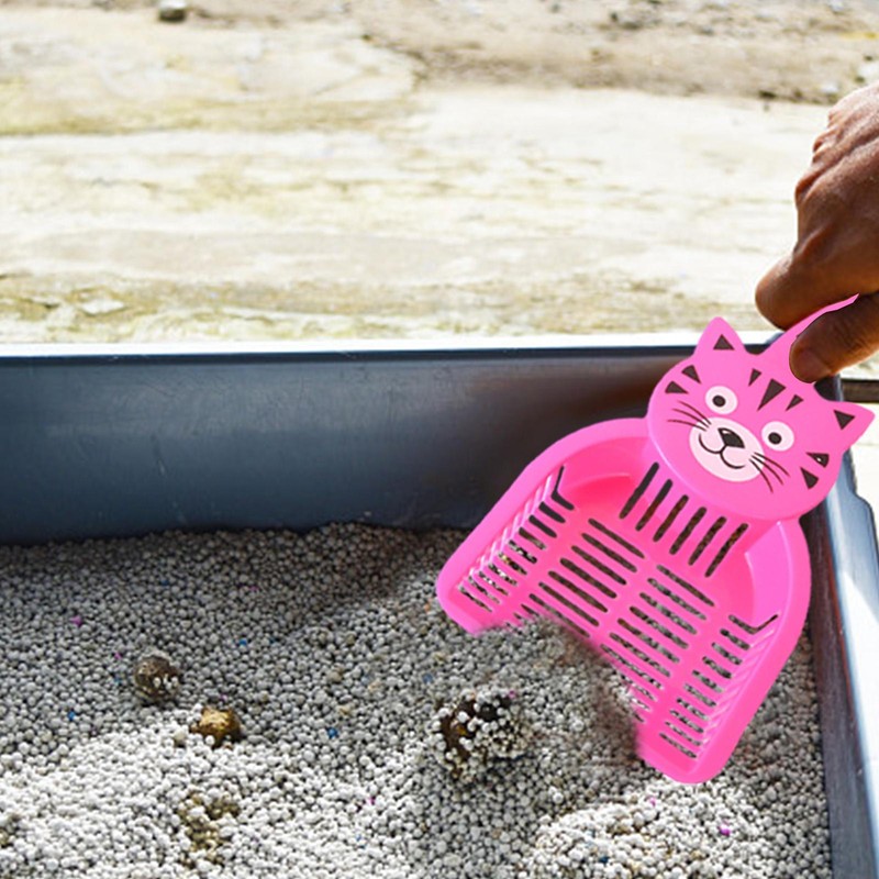 Cat Litter Scooper, Scoop Sifter Deep Shovel Cleaner Tool for Cleaning Box