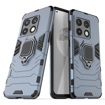 For OnePlus 10 Pro N20 Armor Rugged Hybrid Ring Holder Stand Shockproof Case