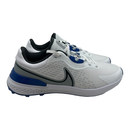 Nike Infinity Pro Golf Shoes Men's Size 9 White Blue DJ5593