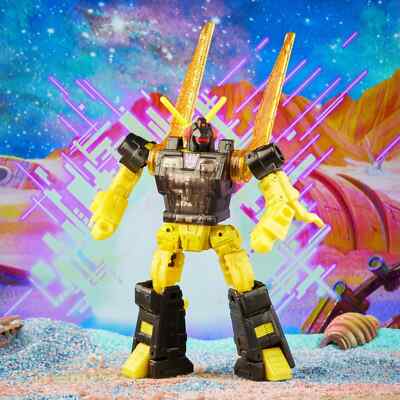 Transformers Buzzworthy Bumblebee Creatures Collide Ransack 100% Complete New !!