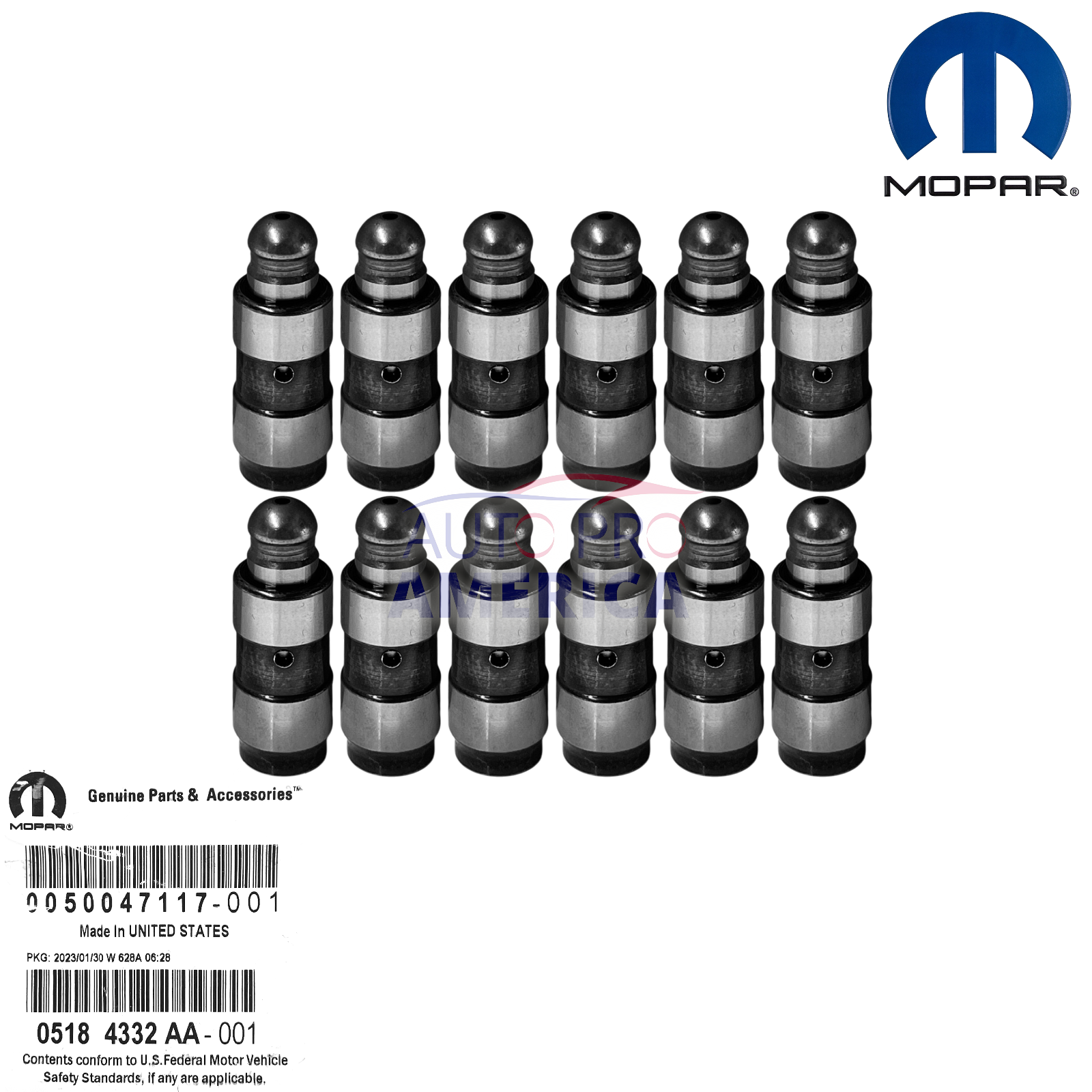 EPChunMi Valve Lifter Kit, Replaces 5184332AA JB-7525, Fits