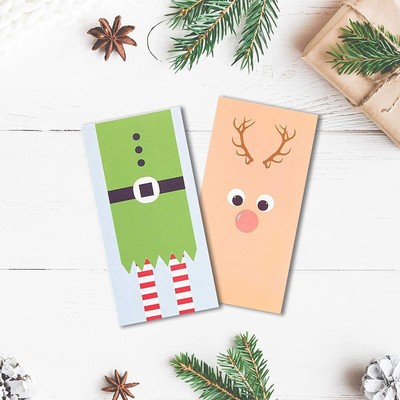 36x Christmas Cards with Envelopes Money Gift Card Holder Blank Greeting Cards